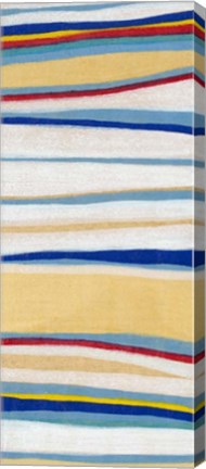 Framed Wavy Lines II Print