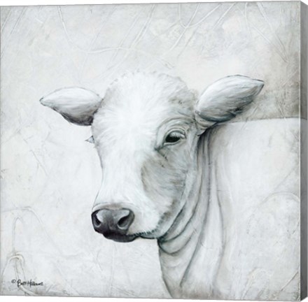 Framed January Cow II Print