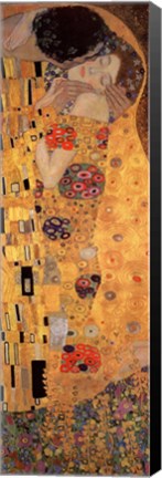 Framed Kiss (detail panel) Print