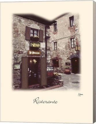 Framed Ristorante Print