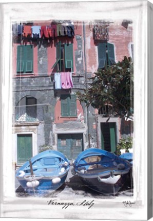 Framed Vernazza, Italy Print