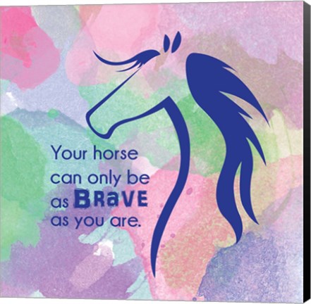 Framed Horse Quote 14 Print