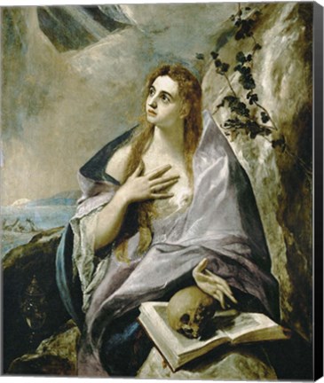 Framed Penitent Magdalen, c. 1576-1578 Print