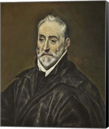 Framed Portrait of Antonio Covarrubias Print