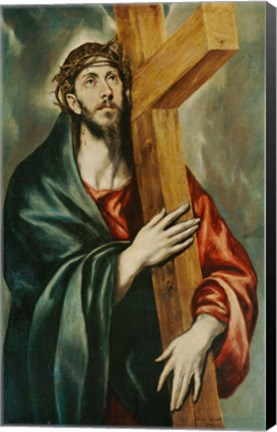 Framed Christ Carrying the Cross Print