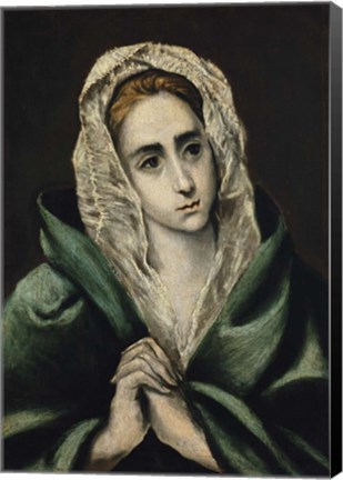 Framed Mater Dolorosa 1587-1590 Print