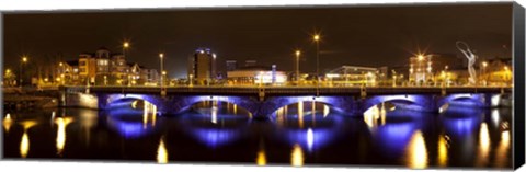 Framed Queen&#39;s Bridge, Belfast, Northern Ireland Print