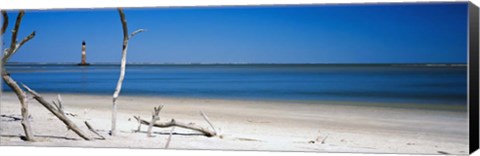 Framed Morris Island Lighthouse, South Carolina Print