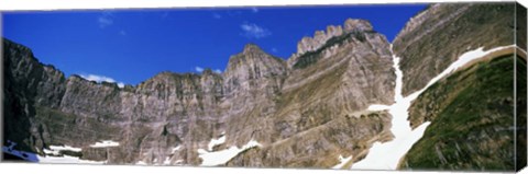 Framed Glacier National Park Mountain Range, Montana Print