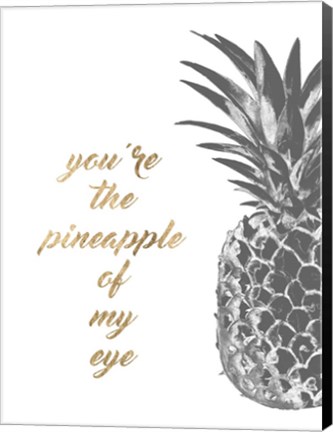 Framed Pineapple Life III Print