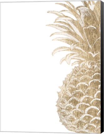Framed Pineapple Life IV Print