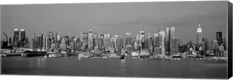 Framed Manhattan Skyline, NYC Print