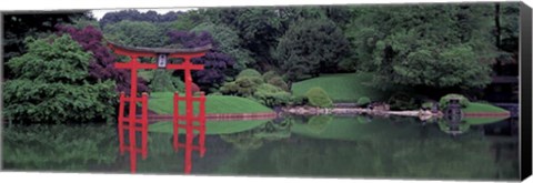 Framed Japanese Garden Print