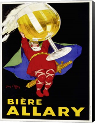 Framed Biere Allary, 1928 Print