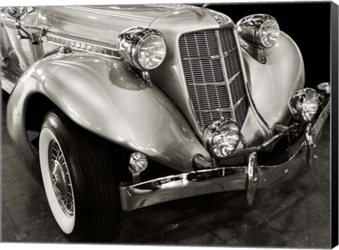 Framed Vintage Roadster Print