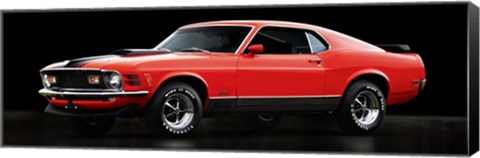 Framed Ford Mustang Mach 1 Print