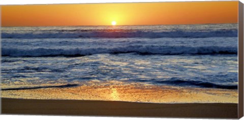 Framed Sunset Impression, Leeuwin National Park, Australia Print