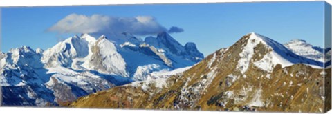 Framed Marmolada, Italy Print