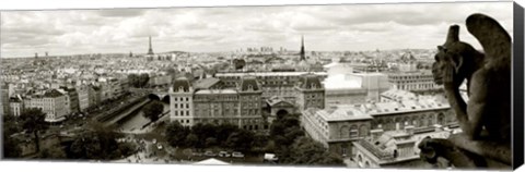 Framed Paris Panorama Print