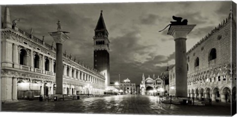 Framed Piazza San Marco, Venice Print