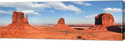 Framed View to the Monument Valley, Arizona Print