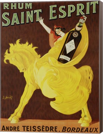 Framed Rhum Saint Esprit, 1919 Print