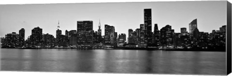 Framed Midtown Manhattan Skyline, NYC 1 Print