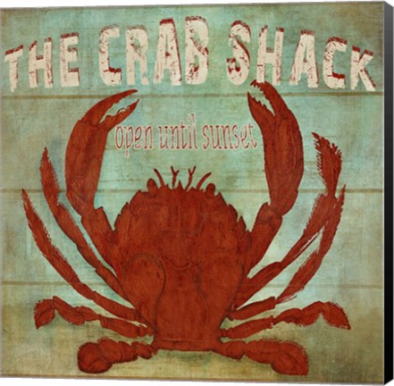 Framed Crab Shack Print