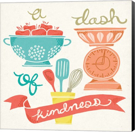 Framed Dash of Kindness Print