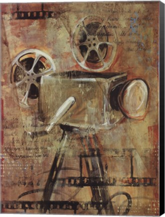 Framed Dramatique I Print