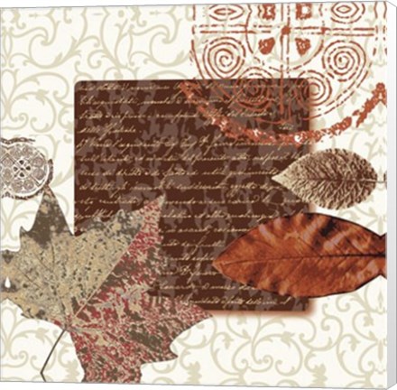 Framed Fall Love I Print