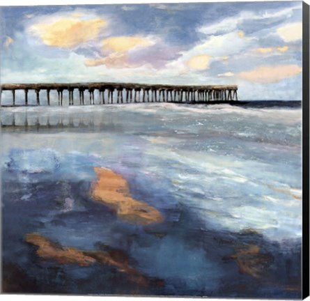 Framed Coastal Hush Print