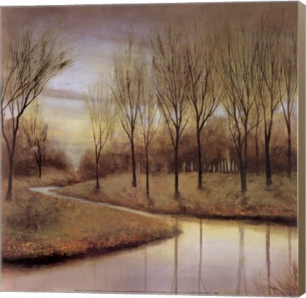 Framed Winter Retreat Print