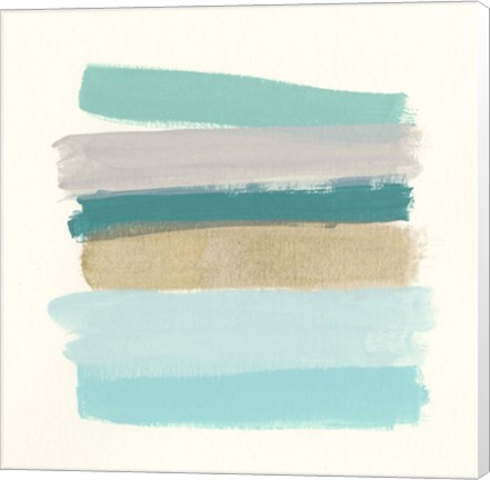 Framed Palette Stack II Print