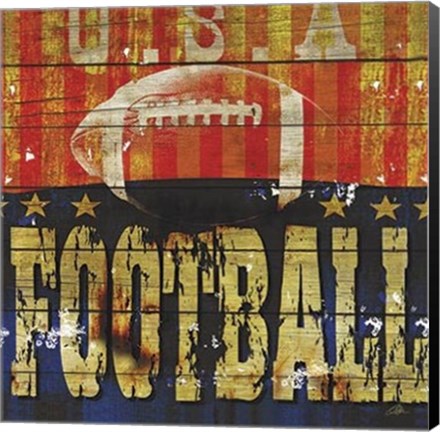 Framed Football Print