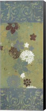 Framed Spring Damask I Print