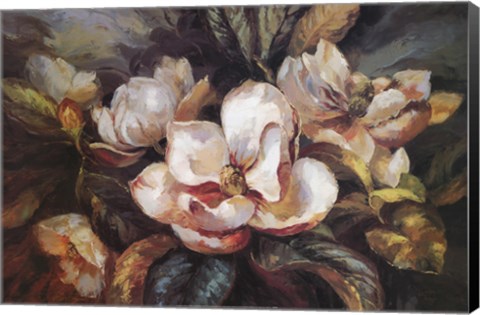 Framed Magnolias Print