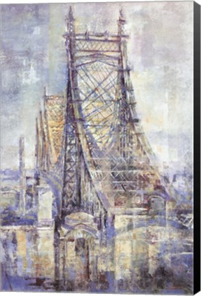 Framed Manhattan Crossing II Print