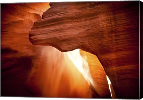 Framed Canyon Light 02 Print