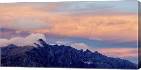 Framed MountainClouds Print