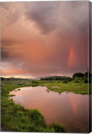 Framed Rainbow Reflection Print