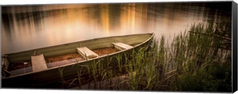 Framed Rowboat Print