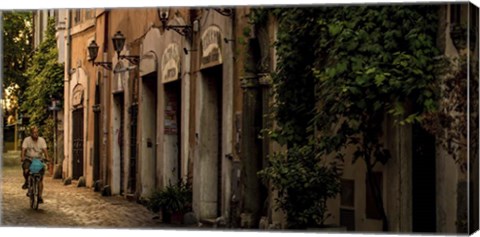 Framed Village Street Print