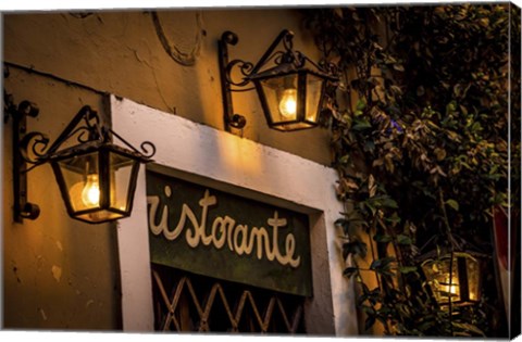 Framed Ristorante Print
