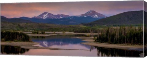 Framed Serene Lake Print