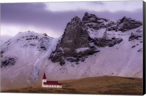 Framed On Top of the Mountain Print