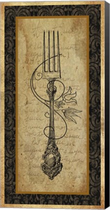 Framed Adriana Fork Print