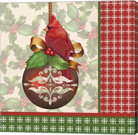 Framed Holly &amp; Berries 3 Print