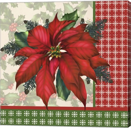 Framed Holly &amp; Berries 9 Print