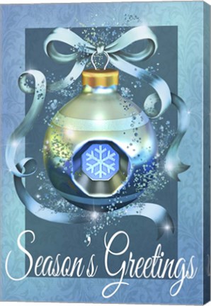 Framed Seasons Greetings Print